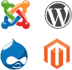 WordPress Joomla Drupal хостинг